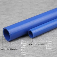 redwhite pvc pipe od 20mm 25mm 32mm 40mm 50mm 63mm agriculture garden irrigation tube fish tank water pipe 40 50cm 1 pcs