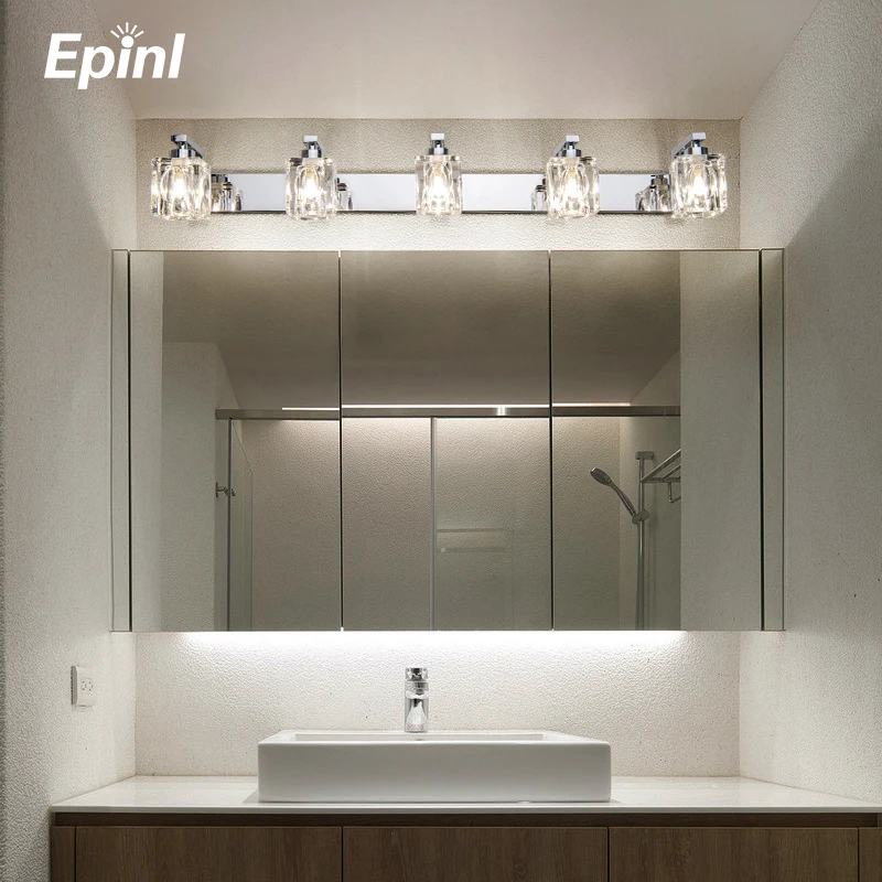 

Современная настенная лампа Epinl, прикроватный светильник для спальни, зеркала, освещение для ванной, туалетного столика, Светильники для ма...