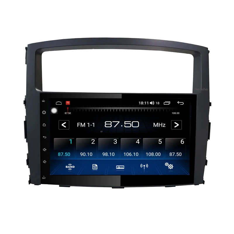 9 дюймов Octa core Android 10 0 Автомобильный dvd плеер для Mitsubishi Pajero автомобильный