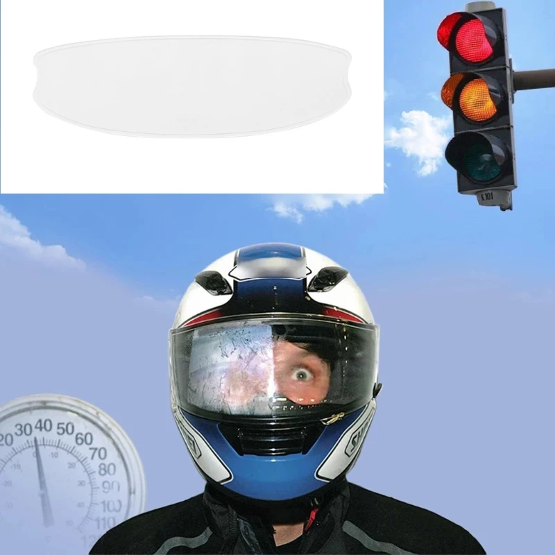 

High quality Anti-Fog Patch Film Clear Universal Lens Film For Motorcycle Visor Shield Fog Resistant Moto Racing Accesso