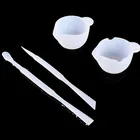 Многоразовые смешанные технические инструменты из эпоксидной смолы для смешивания мерных чашек рукоделие для изготовления ювелирных изделий аксессуары ручной работы