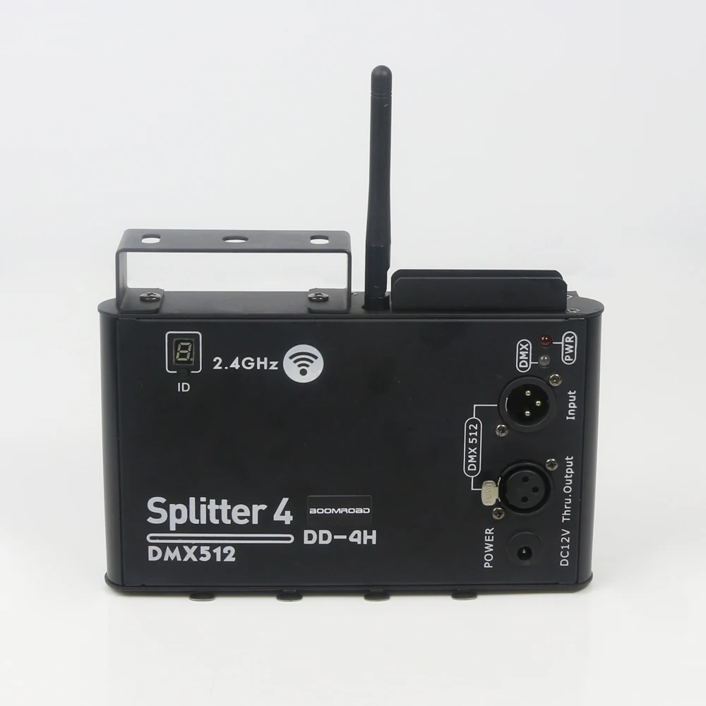 2 4G Беспроводной DMX сплиттер для сцены светильник влияние DMX512 усилитель сигнала 4