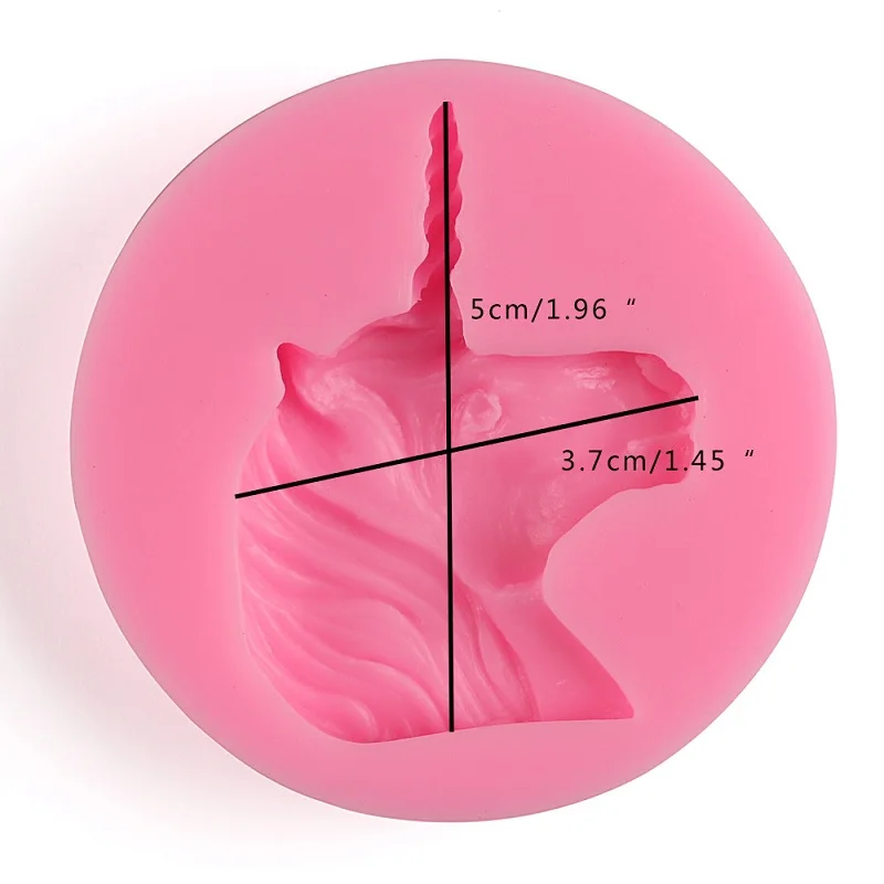 Форма единорога форма для торта помадка торт 3D Пищевая силиконовая сделай сам