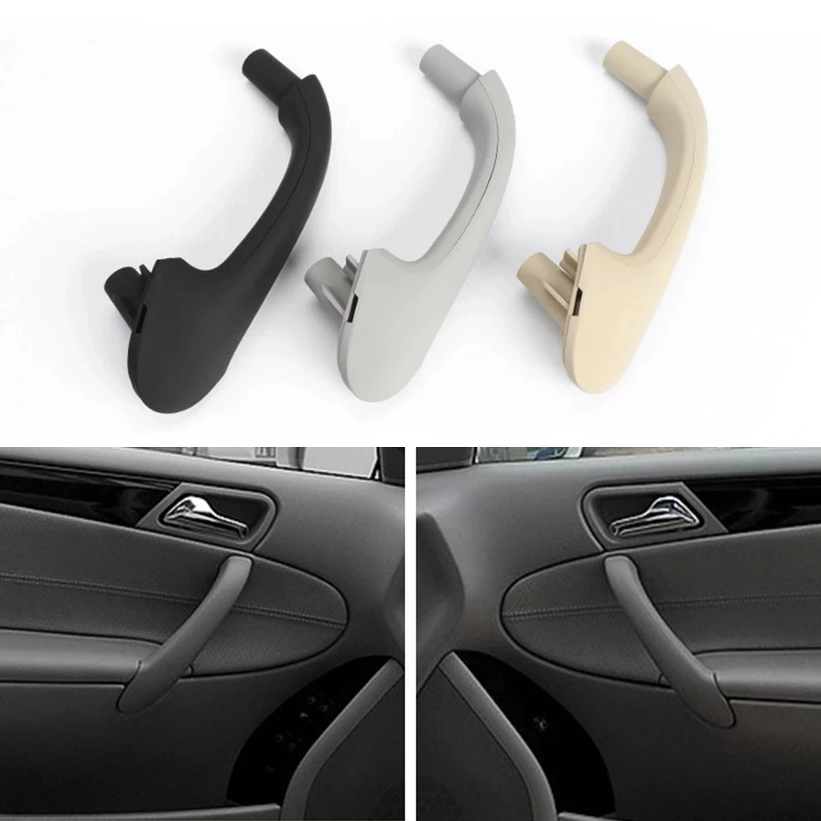 

For Mercedes Benz C-Class W203 Inner Door Pull Handle Cover Interior Accessories Handles Front Rear Black Beige Grey 2038101551