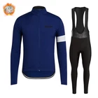 2021 Ralvpha зимний теплый флисовый комплект для велоспорта, Мужская Уличная одежда для езды на велосипеде MTB Ropa Ciclismo комбинезон, комплект теплой одежды для велоспорта