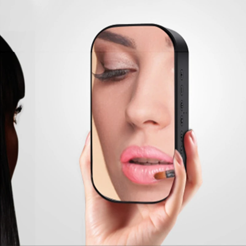 S5 Bluetooth/беспроводной динамик светодиодный зеркальный цифровой будильник 3D