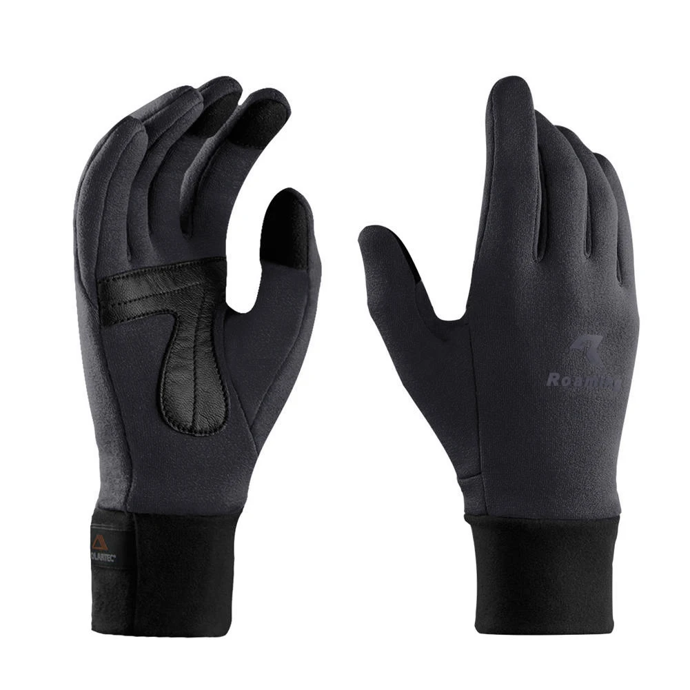 POLARTEC быстросохнущие беговые походные зимние уличные перчатки чувствительный сенсорный экран для мужчин и женщин отлично подходят для велоспорта и треккинга