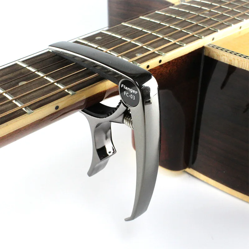

Diverse Fashion Classic Folk Acoustic Electric Tuner Quick Change Trigger Guitar Capo Key Clamp Tool