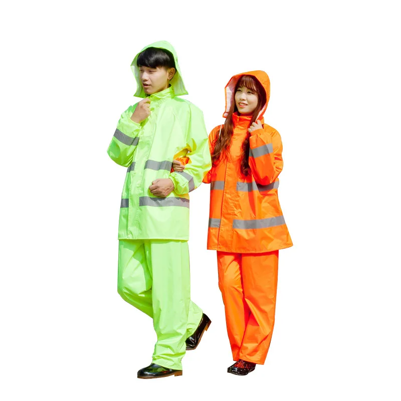 

Travel Adult Waterproof Pants Raincoat Women Overalls Hiking Plastic fashion Jacket Rain Coat bike jas hujan Rain Gear BW50YY1