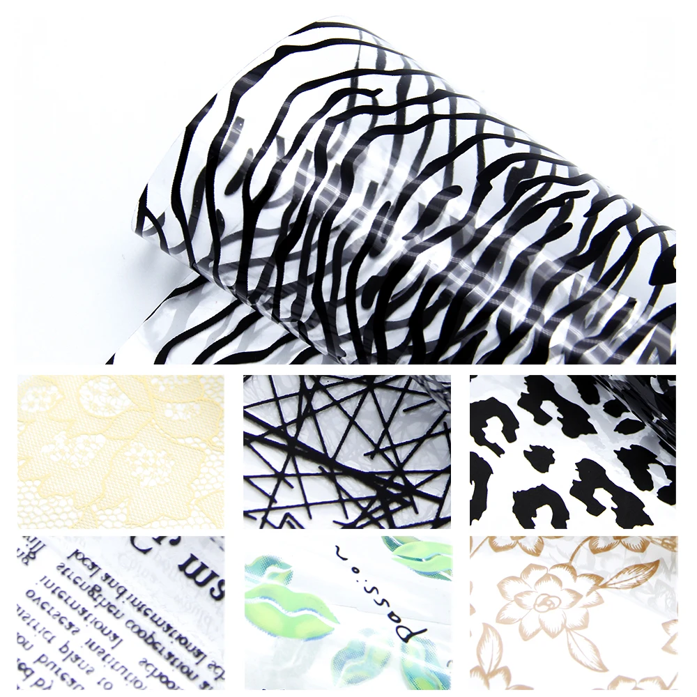 Прозрачный Письмо с принтом листьев искусственная Синтетическая кожа ткань