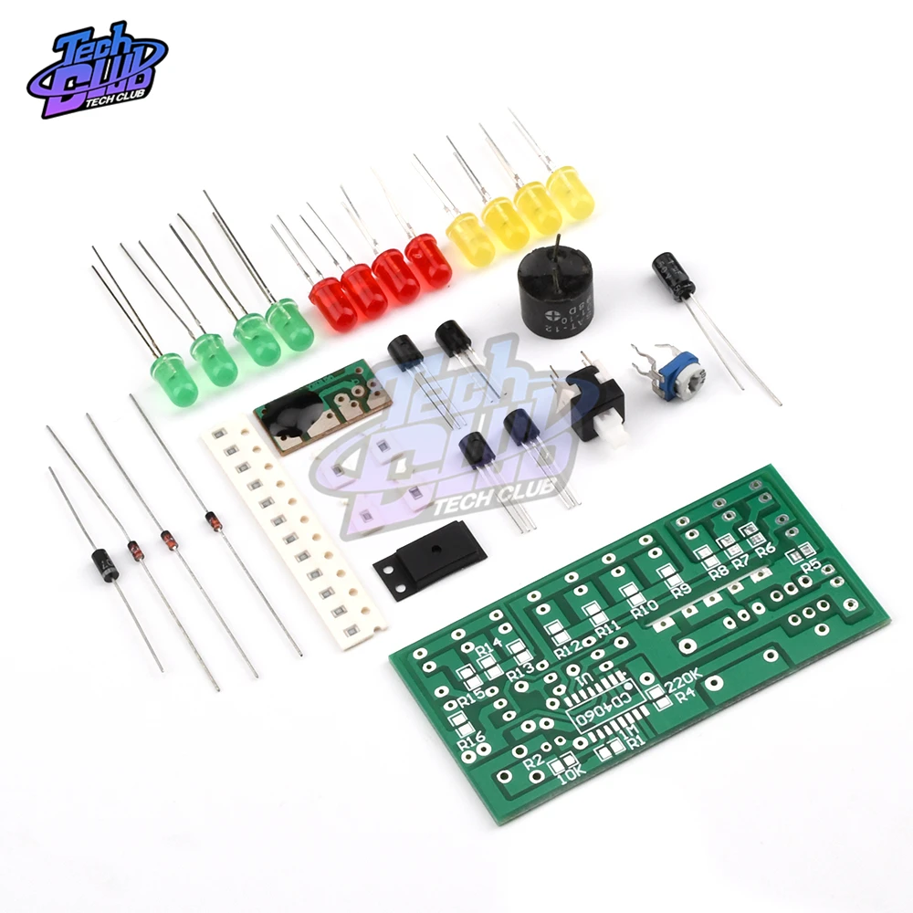 Музыкальный фонарь CD4060 набор сделай сам фэнтезисветильник производство