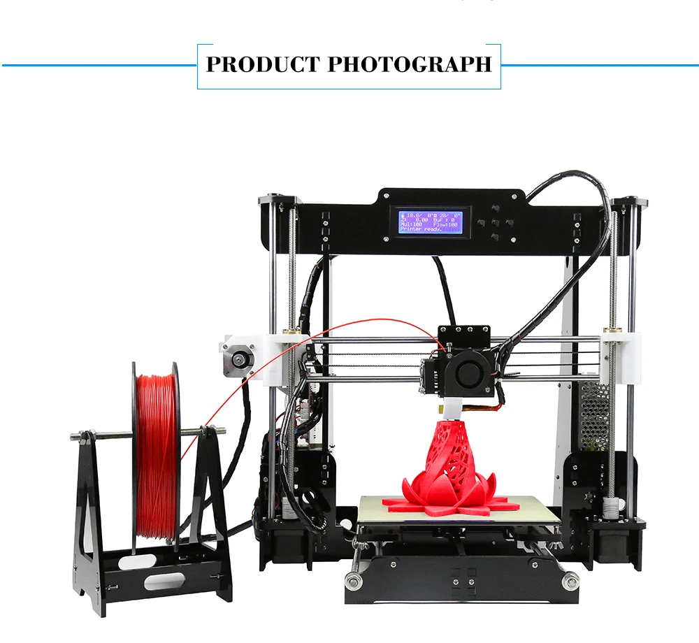 Anet E12 A8 A6 автоматическое выравнивание A8 дешевый 3d принтер Набор DIY Reprap Prusa i3 3d принтер с PLA 10 м нитью Impresora 3d drucker