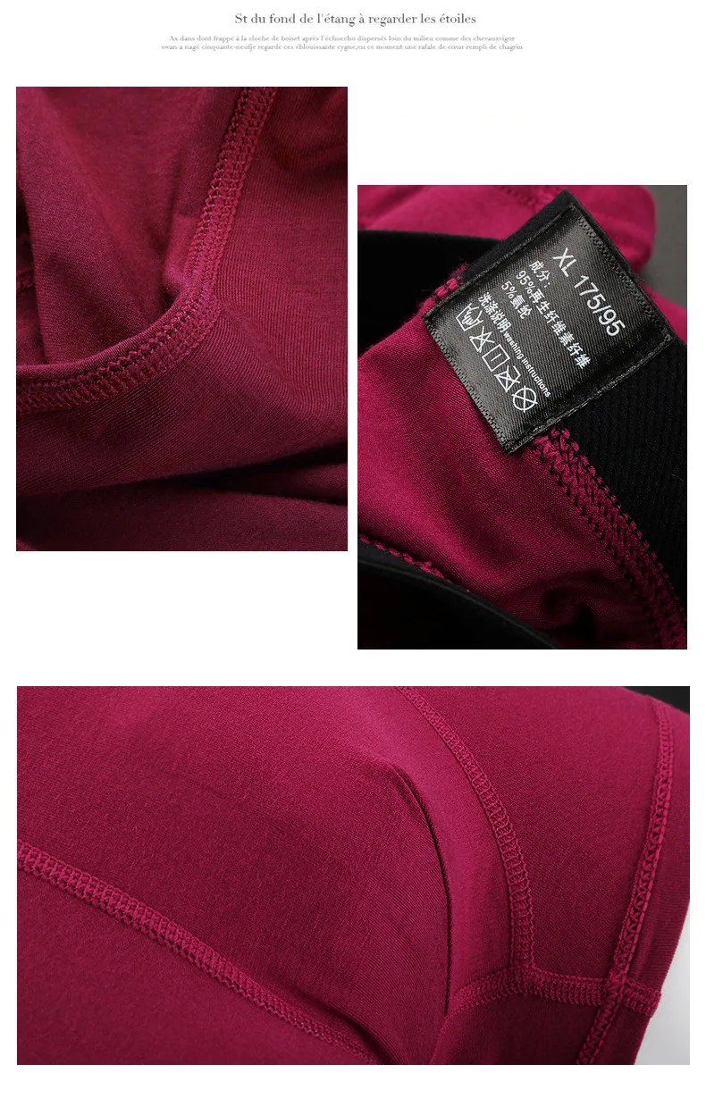 

cuecas masculina 6pcs/lot Men's Panties Underwear Mens Boxer Bamboo Fibe Shorts Modal Boxershorts Underpants Man Boxer Homme