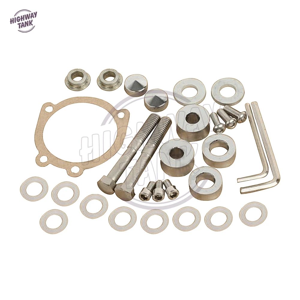 

Chrome Aluminum Motorcycle Cone Air Cleaner Intake Filter case for Harley Dyna 2004-2007 Touring Softail 2002-2007