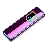 C COLORFUL Деловой стиль, 20 шт., чехол для хранения сигарет, ветрозащитная зарядка через usb, зажигалка из алюминиевого сплава, унисекс, коробка для хранения сигарет - Цвет: C COLORFUL