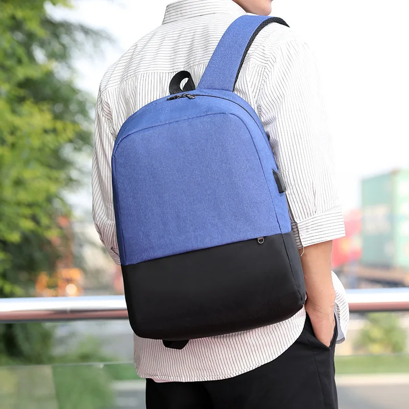 

2021 Lightweight Korean style fashion trend boys backpack school Bag students Casual school bag men's travel computer backpack