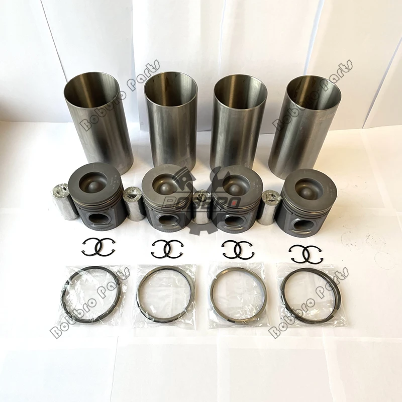 

3054C 3054C-DIT Cyliner Liner Kit Piston 225-5437 Ring Set For Perkins Engine Fit Caterpillar 416E Backhoe Loader