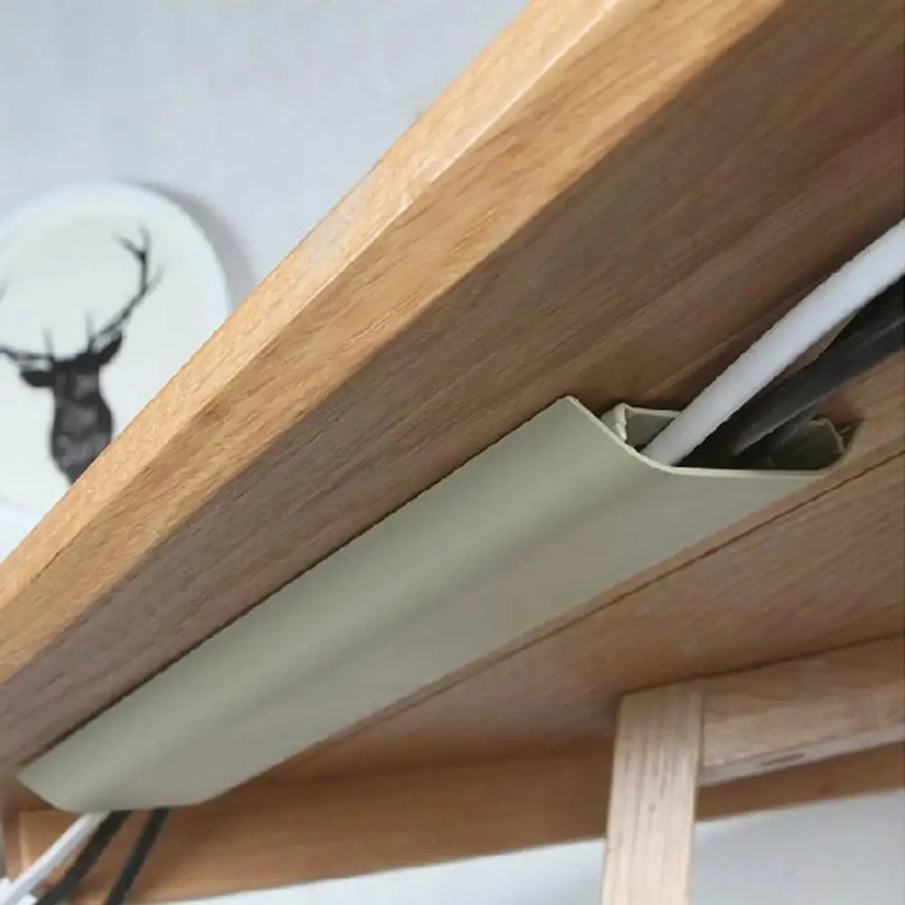 Self-adhesive Wall Wire Storage Cable Organizer Fixing Clamp TV Computer Workstation Management Holder 5FM | Дом и сад