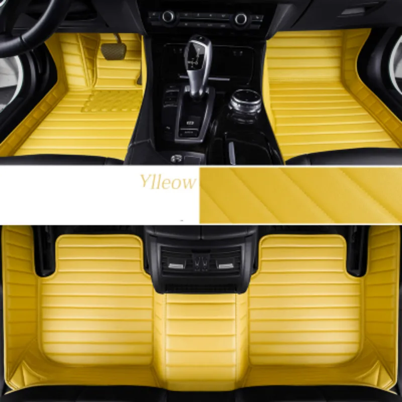 

Colorful Full Covered Waterproof Carpet Custom Car Floor Mats for Toyota Venza FJ Cruiser Sienna Tundra Sequoia Yaris Highlander