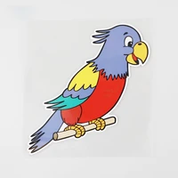 funny cartoon decals birds standing on branches car sticker originality pvc decal
