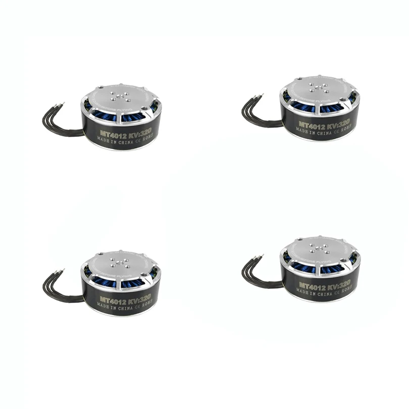 4 шт. Таро Мартин 4012 бесщеточный двигатель 6S 320KV эффективный длинный выносливость двигатель TL40P12 для DIY RC мульти ротор БПЛА Дрон