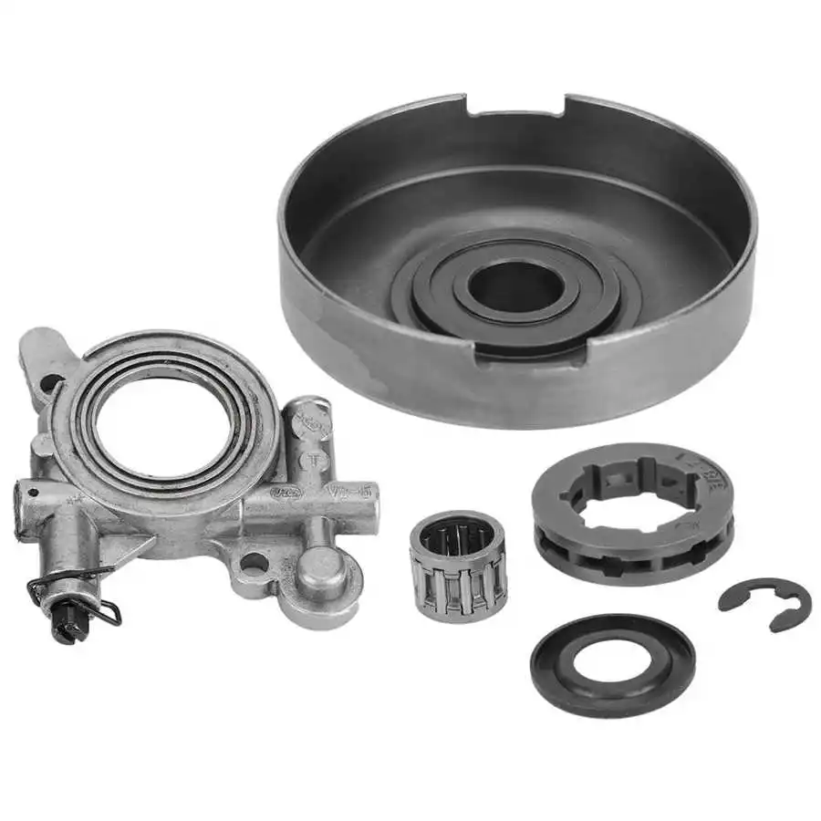 

Gereedschap FGDEYUHJU Hardware Accessories Oil Pump Kit Replacement for Husqvarna 575XP 576XP 570 Chainsaw 3/8x7T