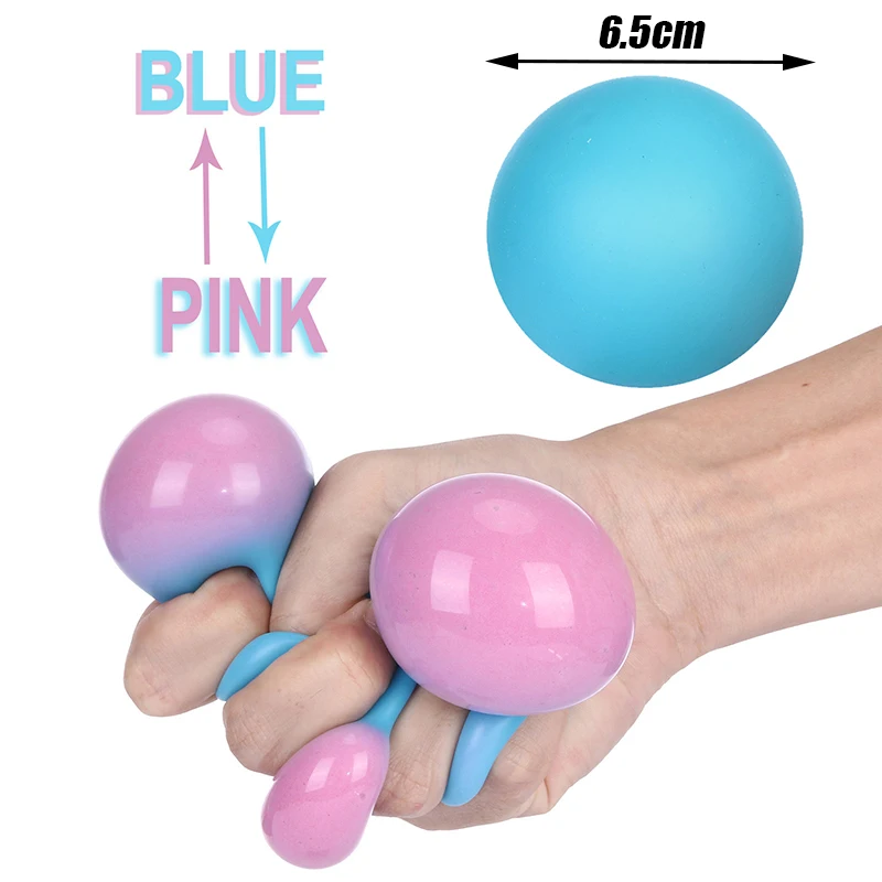 

Colorful Vent Ball For Child Kids Antistress Press Decompression Toy Set Relieve Anti Stress Balls Hand Squeeze Fidget Toy Pack