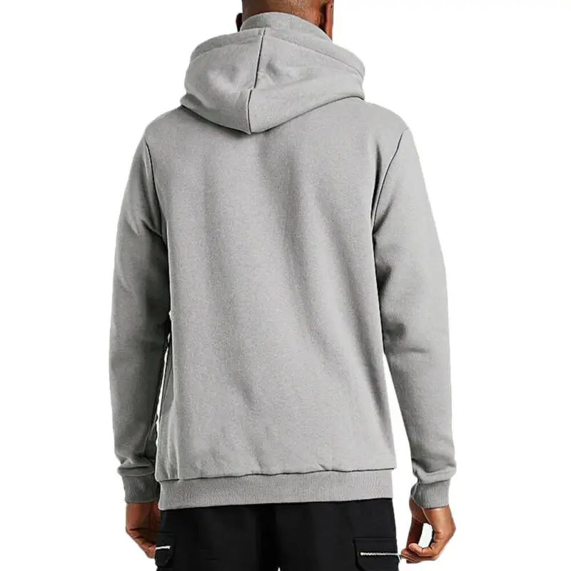 

Men Sports Hoodie Sweatshirt Face Covering Mask Pullover Gym Fitness Hooded Tops