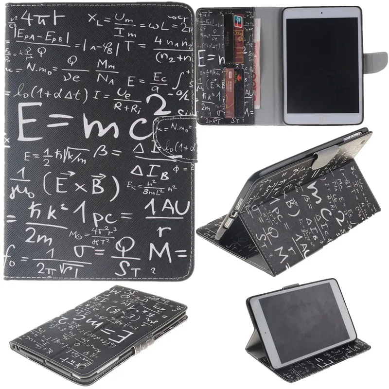 Чехол-Кошелек с милым цветком для Apple iPad Mini чехол 2/ Mini1/ 3 из искусственной кожи