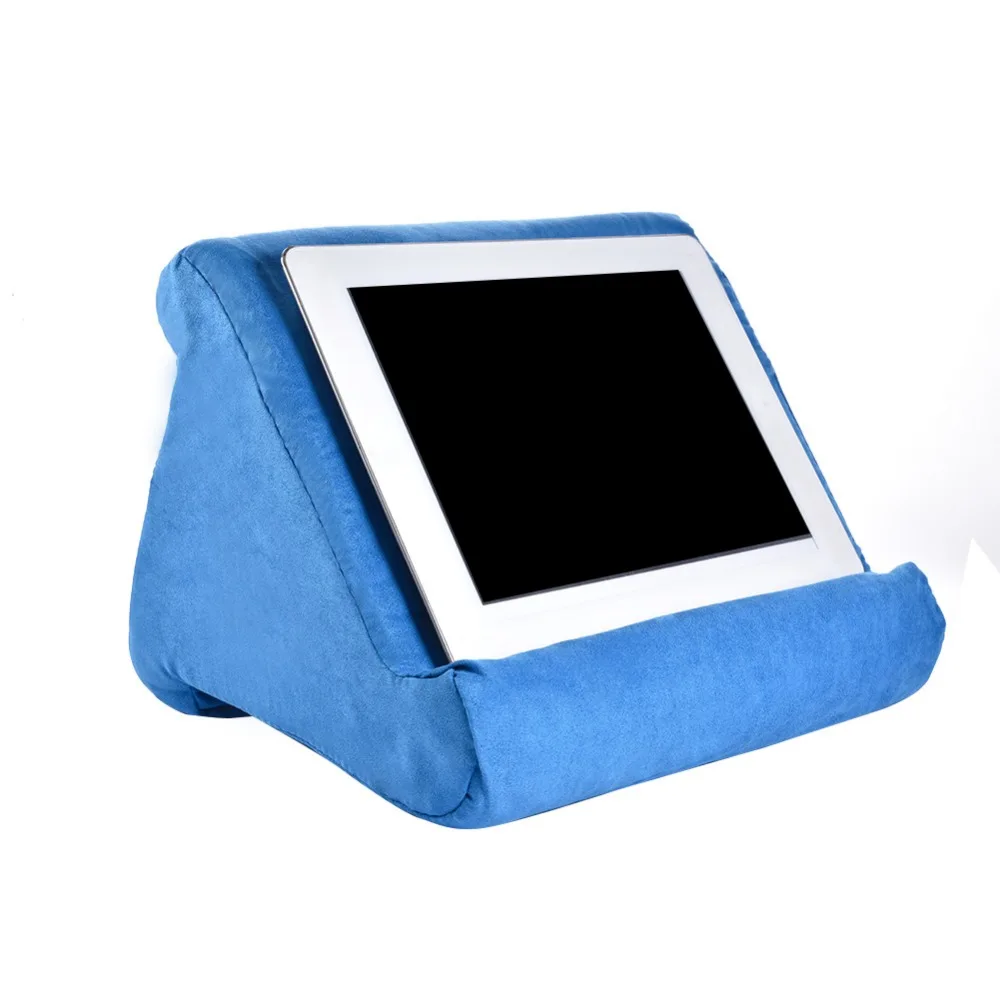10 цветов Высокое качество мульти-Угол Мягкая Подушка Подставка для Ipad, планшетов, читателей, смартфонов книги журналов