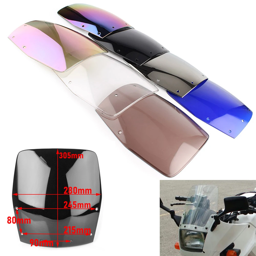 Лобовое стекло мотоцикла для Kawasaki Ninja 250 EX250R ZX250R EX250 1988 2007 ветровой экран