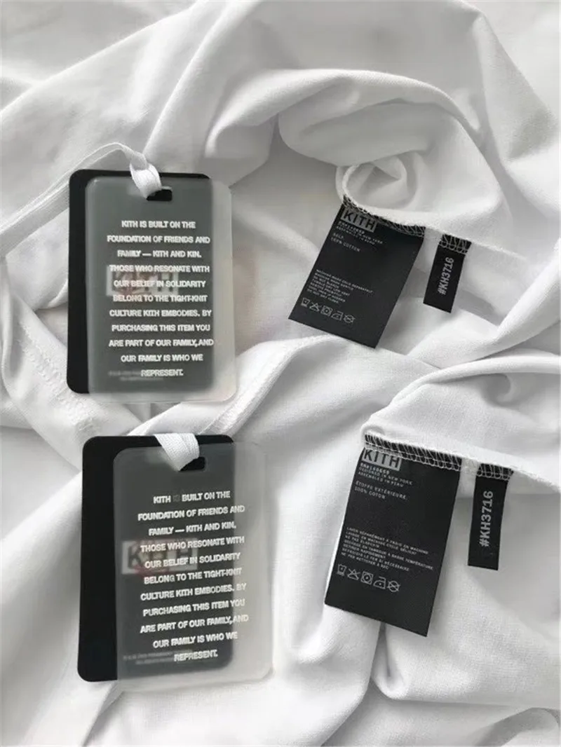 Новое поступление футболка Kith x Biggie с классическим логотипом готовая к штамповке