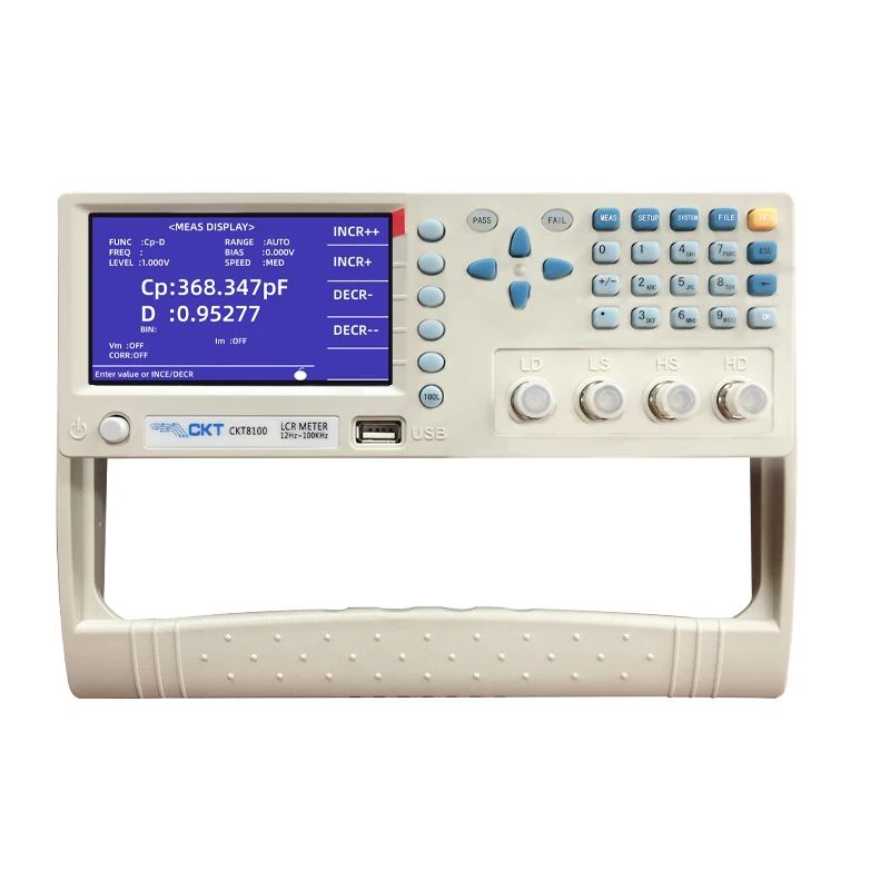 CKT8500 высокочастотный измеритель частоты 12 Гц ~ 500 кГц LCR ESR RLC|esr meter|esr lcr meteresr meter |