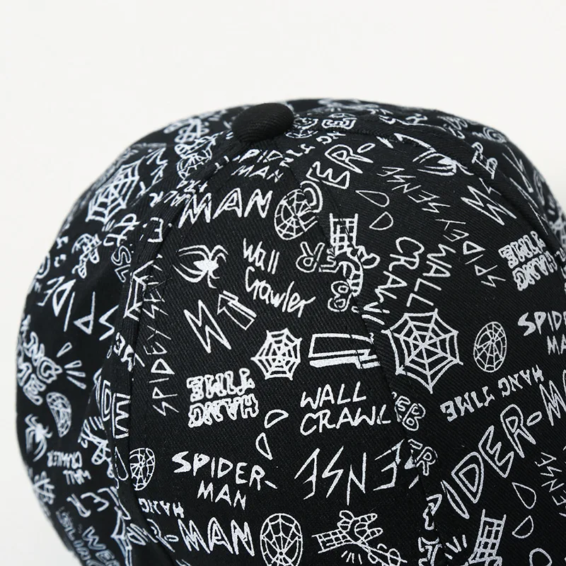

Letter Graffiti Printed Baseball Cap Men Women Adjustable Gorras Sun Hat Summer Street Dance Hip Hop Cap Couples Snapback Hats