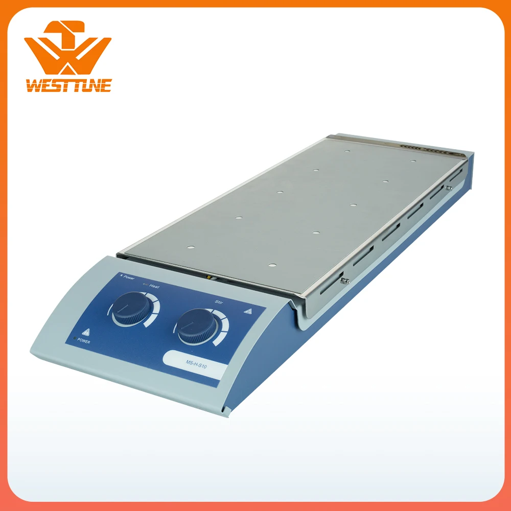 WEST TUNE MS-H-S10 10-Channel Classic Hotplate Магнитная пластина из нержавеющей стали | Канцтовары