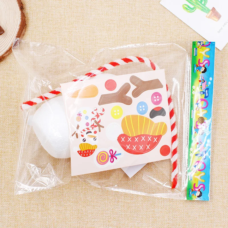 

DIY Christmas Snowman Children Creative Handmade Materials Package Kindergarten Holiday Decoration Kids Educational Toys