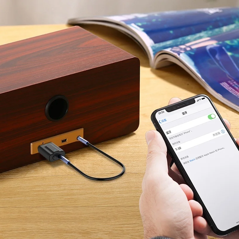 USB Bluetooth приемник передатчики 5 0 беспроводной аудио музыкальный стерео адаптер