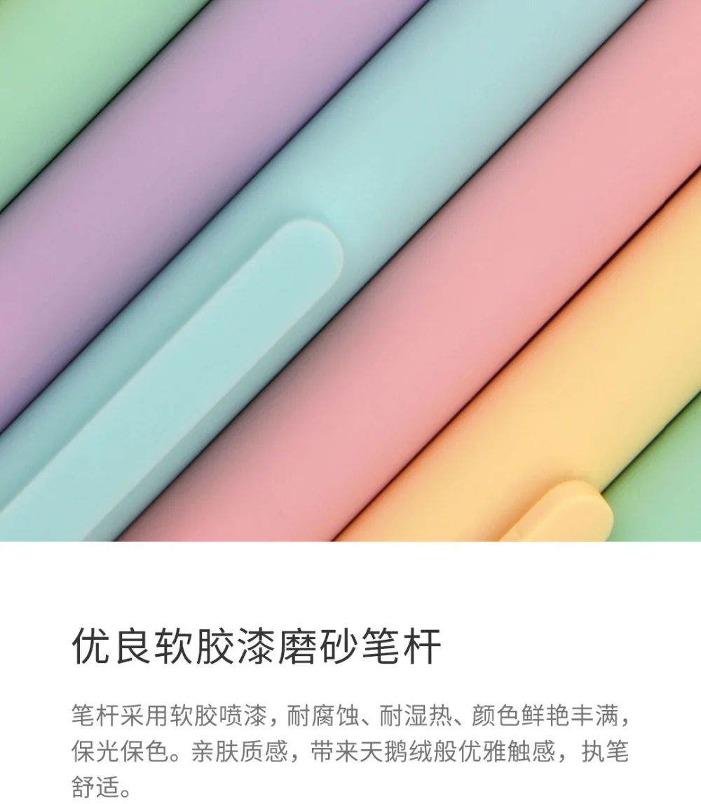 Xiao mi KACO Sign Pen, mi пластиковая гелевая чернильная ручка, цветная/черная чернильная ручка, 0,5 мм, долговечная ручка mi Signing, канцелярские принадлежности