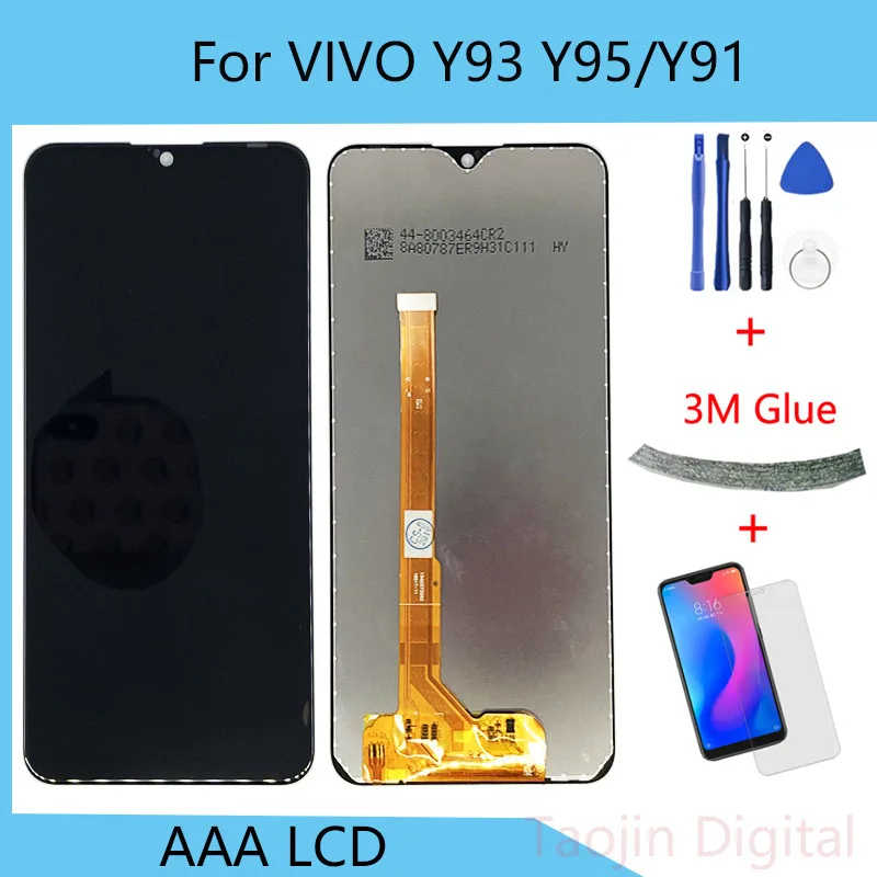 ЖК дисплей с дигитайзером в сборе для Vivo Y91 Y91i Y91c 6 2 дюйма сменный Y95 Y93|Экраны