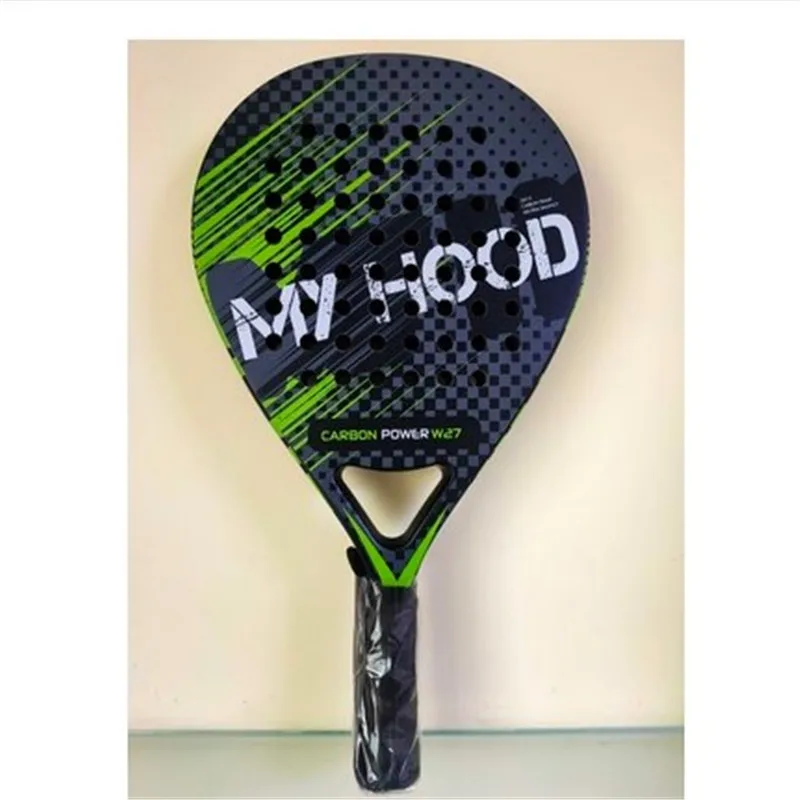 

The New Padel Tennis Carbon Fiber Soft EVA Surface Tennis Racket With Paddle Cover And Hand Gel -40