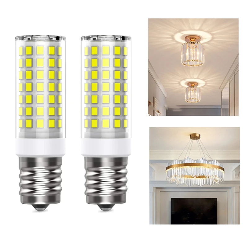 

Светодиодный ная лампа E17 для микроволновки, с регулируемой яркостью, замена галогена 30-50 Вт, лампы для электроприборов переменного тока 110 В