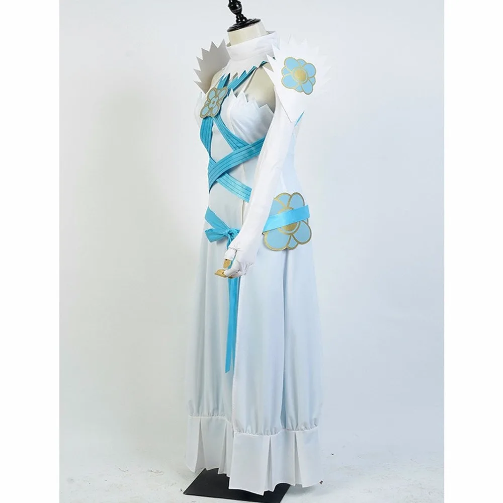 Яркое платье Азура с эмблемой огня костюм для косплея изготовленный на заказ|dress