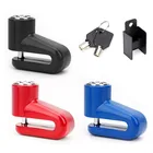 Блокировка для мотоцикла, защита от кражи, дисковый тормоз, замок для велосипеда, мотоцикла, скутера, Аксессуары для велосипеда