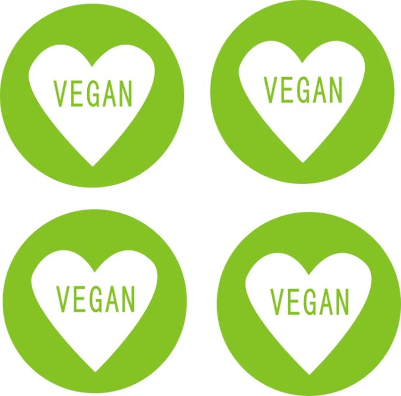 alimentos verde vegan 2.5cm diâmetro redondo 200 pçs frete grátis