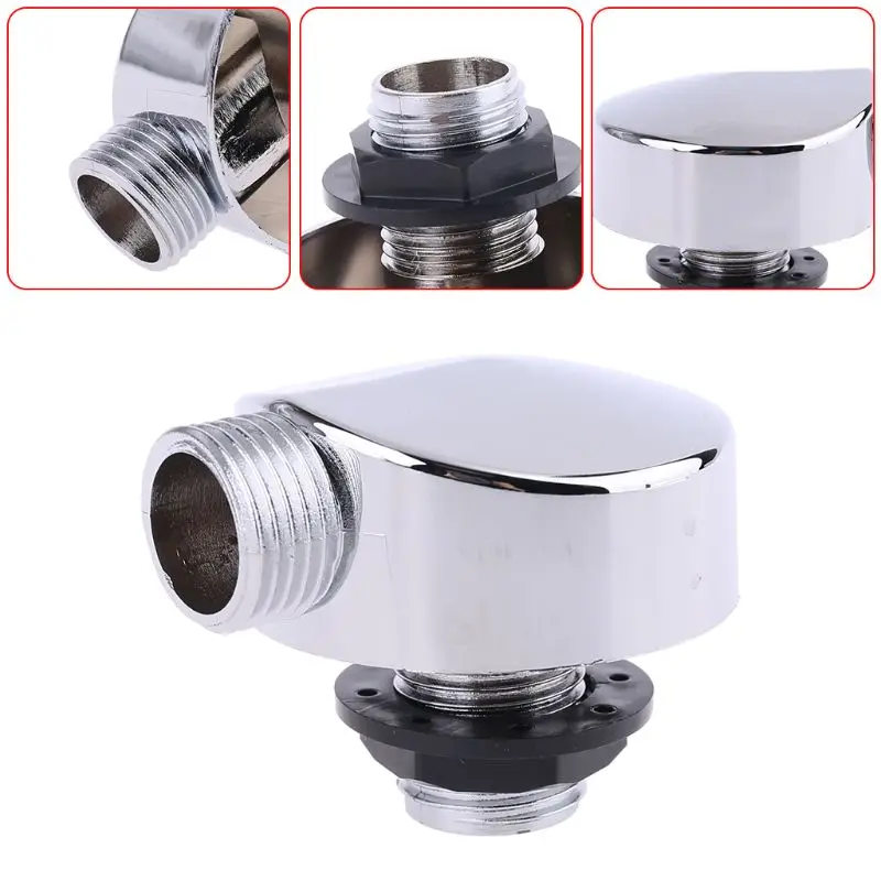 

Chromed Plastic Shower Connector Bathtub Shower Cabin Room Accessories Parts 6XDD