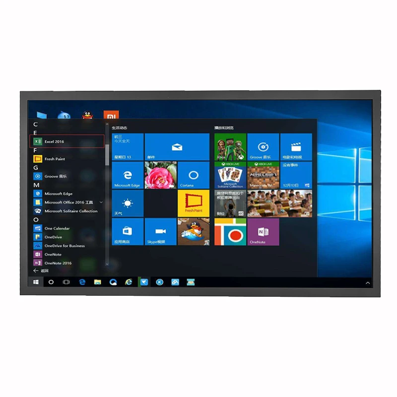 21 5 дюймовое промышленное крепление монитора VGA HDMI монитор 1920*1080