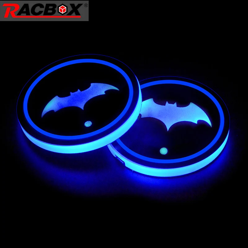 Универсальные цветные светодиодные автомобильные лампы для подстаканников с