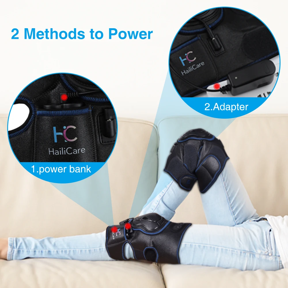 Harga Lutut Pendukung Bungkus Massager Penghangat Ruangan Infrared Panas Terapi Arthritis Kram Menghilangkan Rasa Sakit Cedera Pemulihan Lutut Rehabilitasi