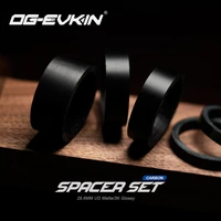 ogevkin 18 carbon bicycle spacer set 28 6mm ud matte 5mm210mm215mm1 carbon headset spacer mmountain mtb road bike spacers