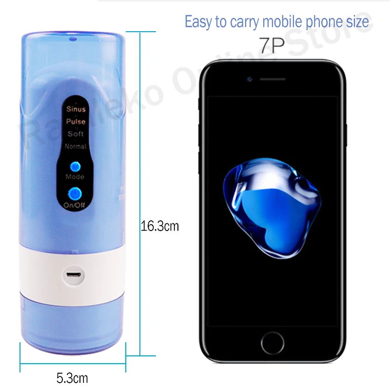 Высокопортативный ирригатор для полости рта электрический 4 режима IPX7